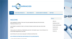 Desktop Screenshot of euro-pharmacies.net